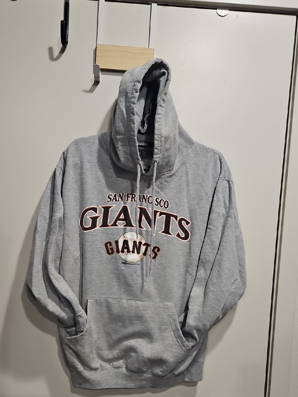 San Francisco Giants Gray Logo Hoodie
